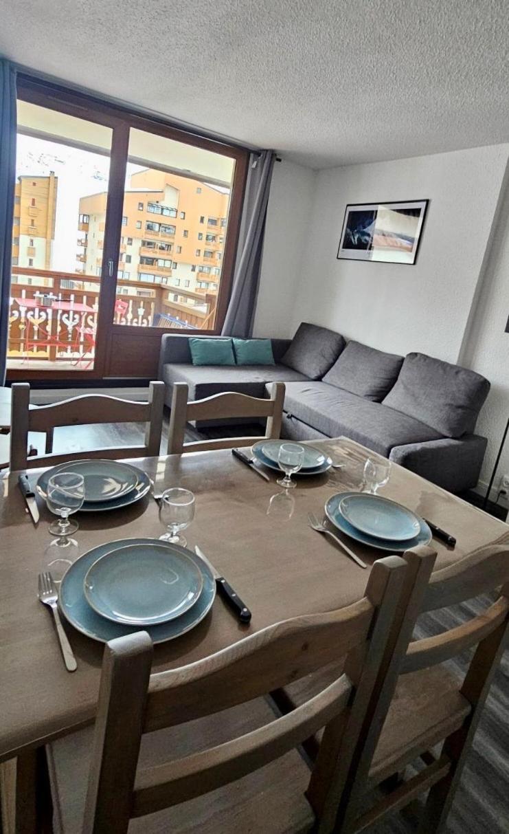 Val Thorens Studio 4 Pers Residence La Roche Blanche Exterior photo